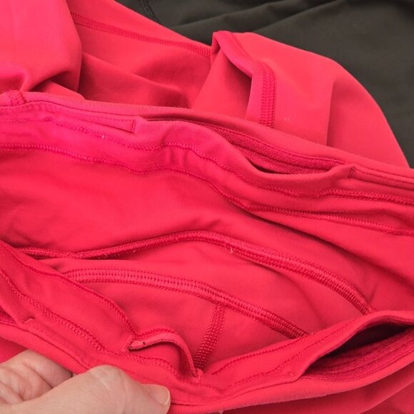 Lululemon Sun Runner Crop *17" Fuchsia Pink - Picture 7 of 8